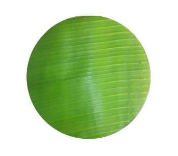 Round Banana Leaf