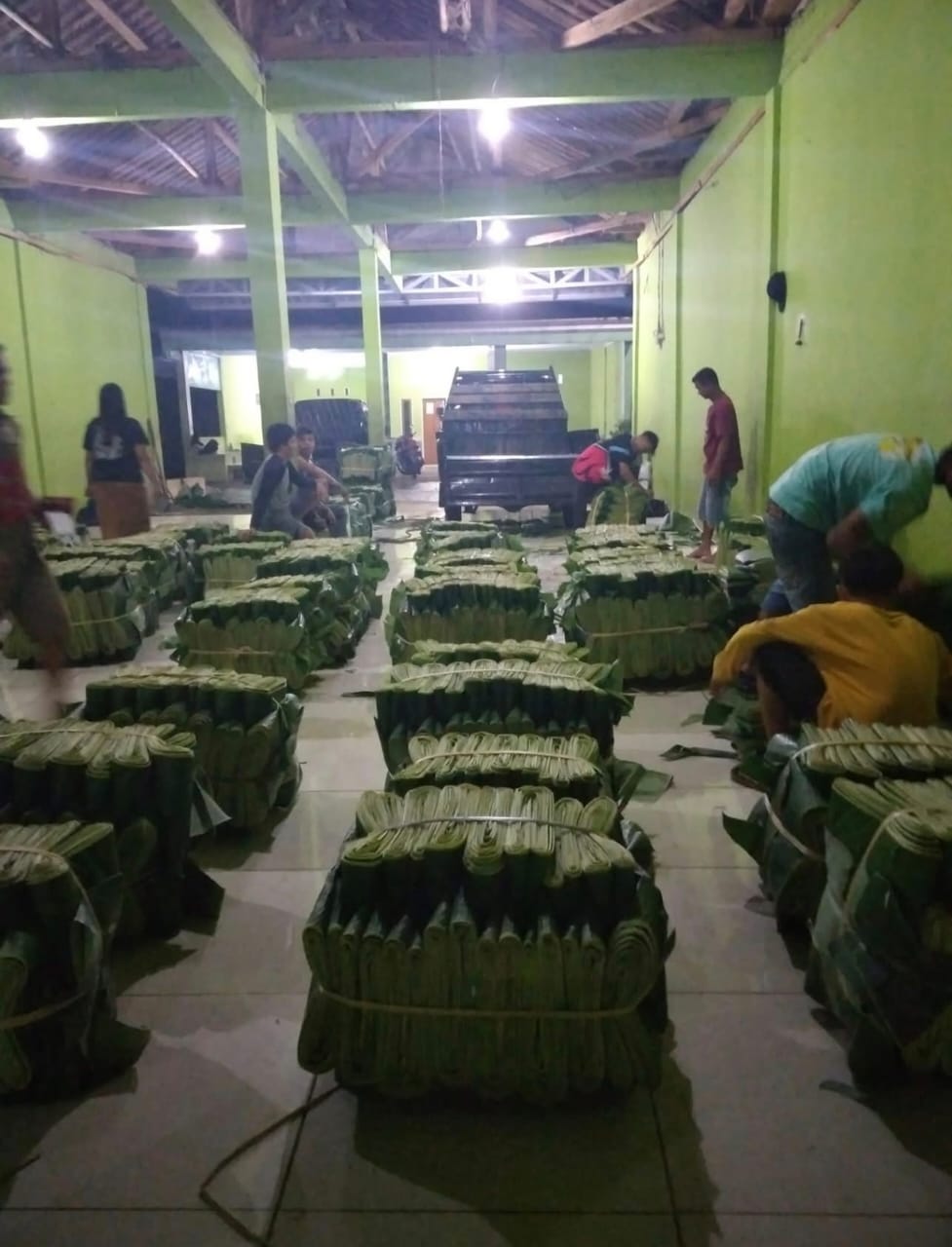 Banana Leaf Storage